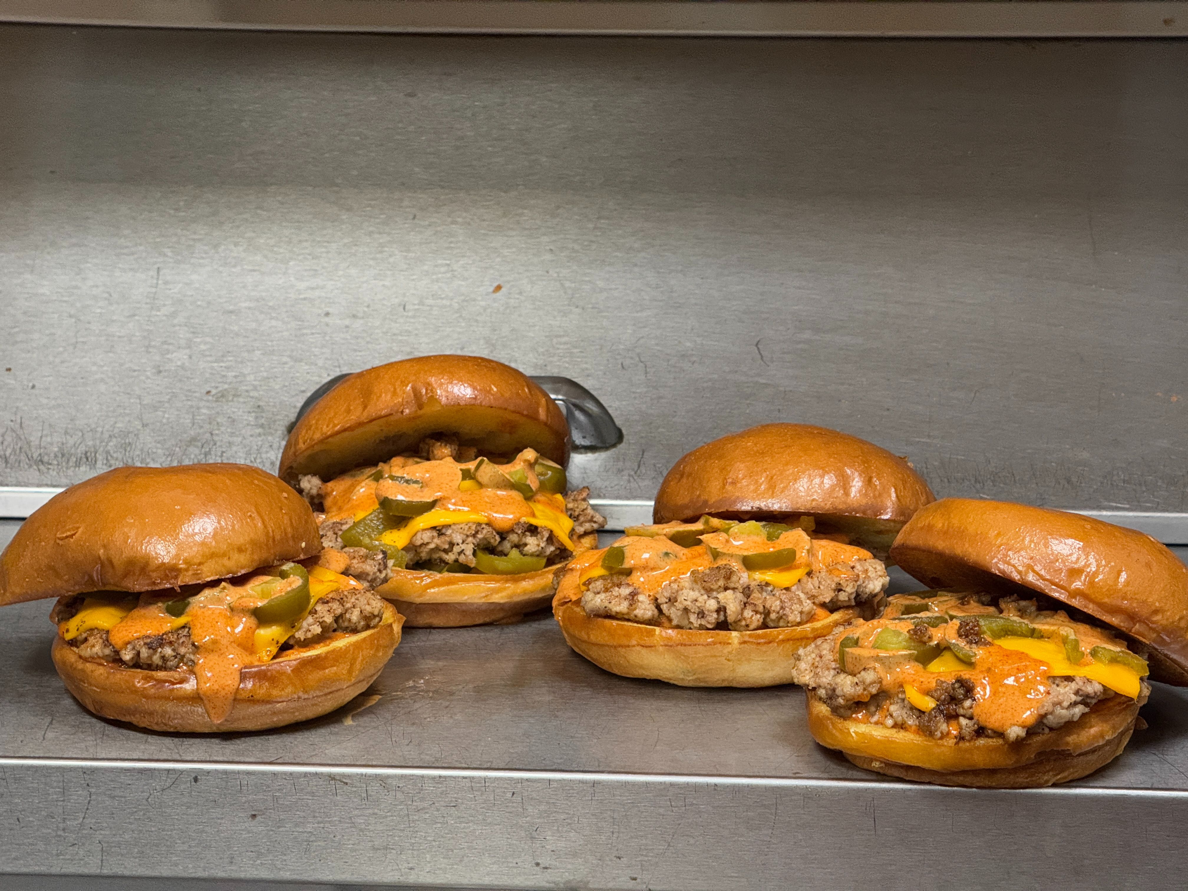 Classic Smash Burger.