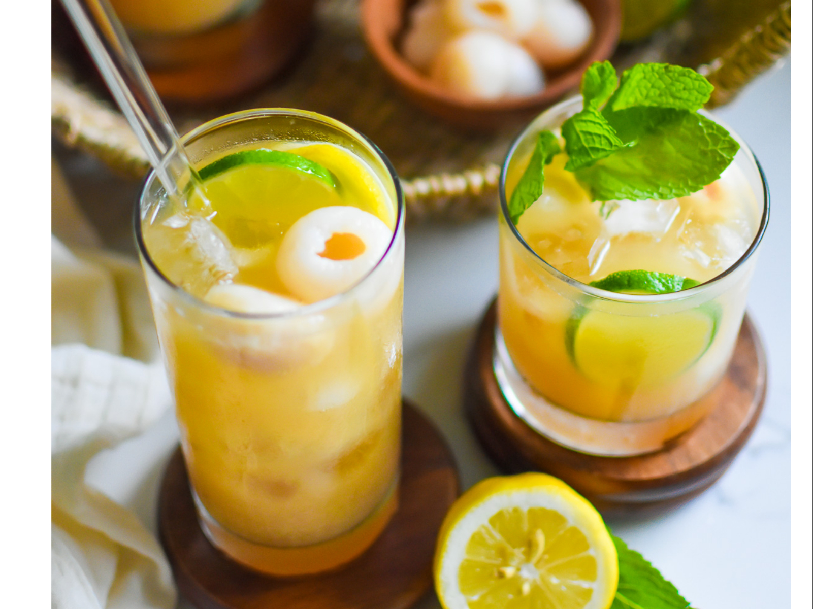 21/Lychee Flavor Tea.