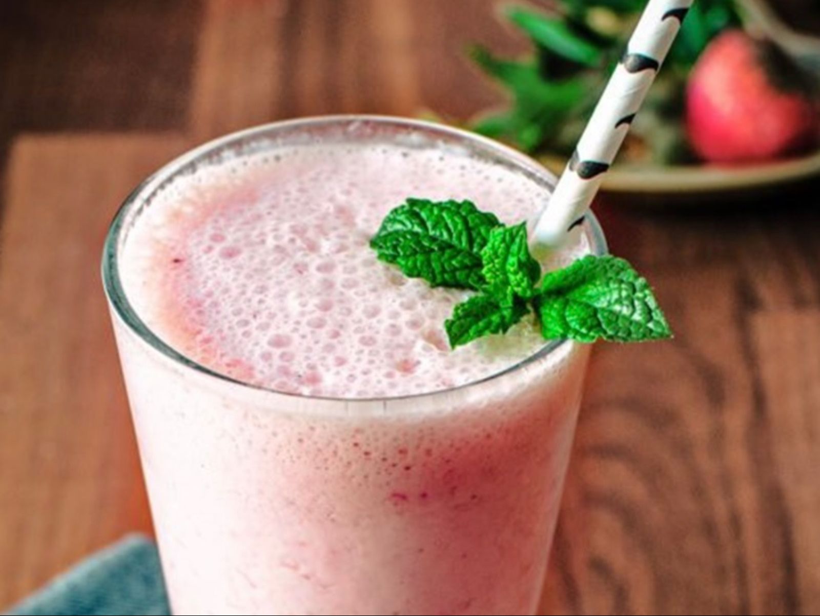 Strawberry Lassi.