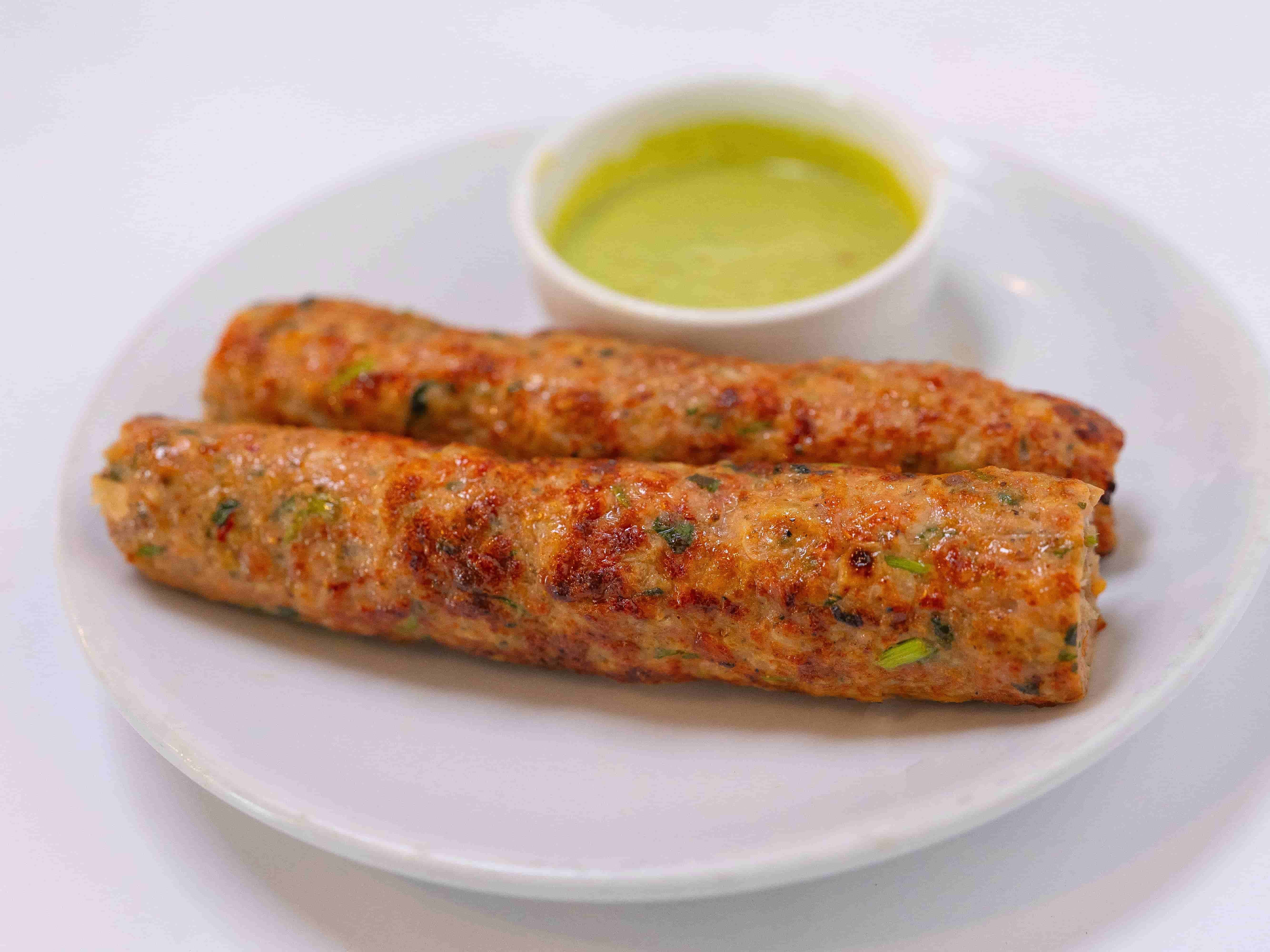 Chicken Seekh Kabob.