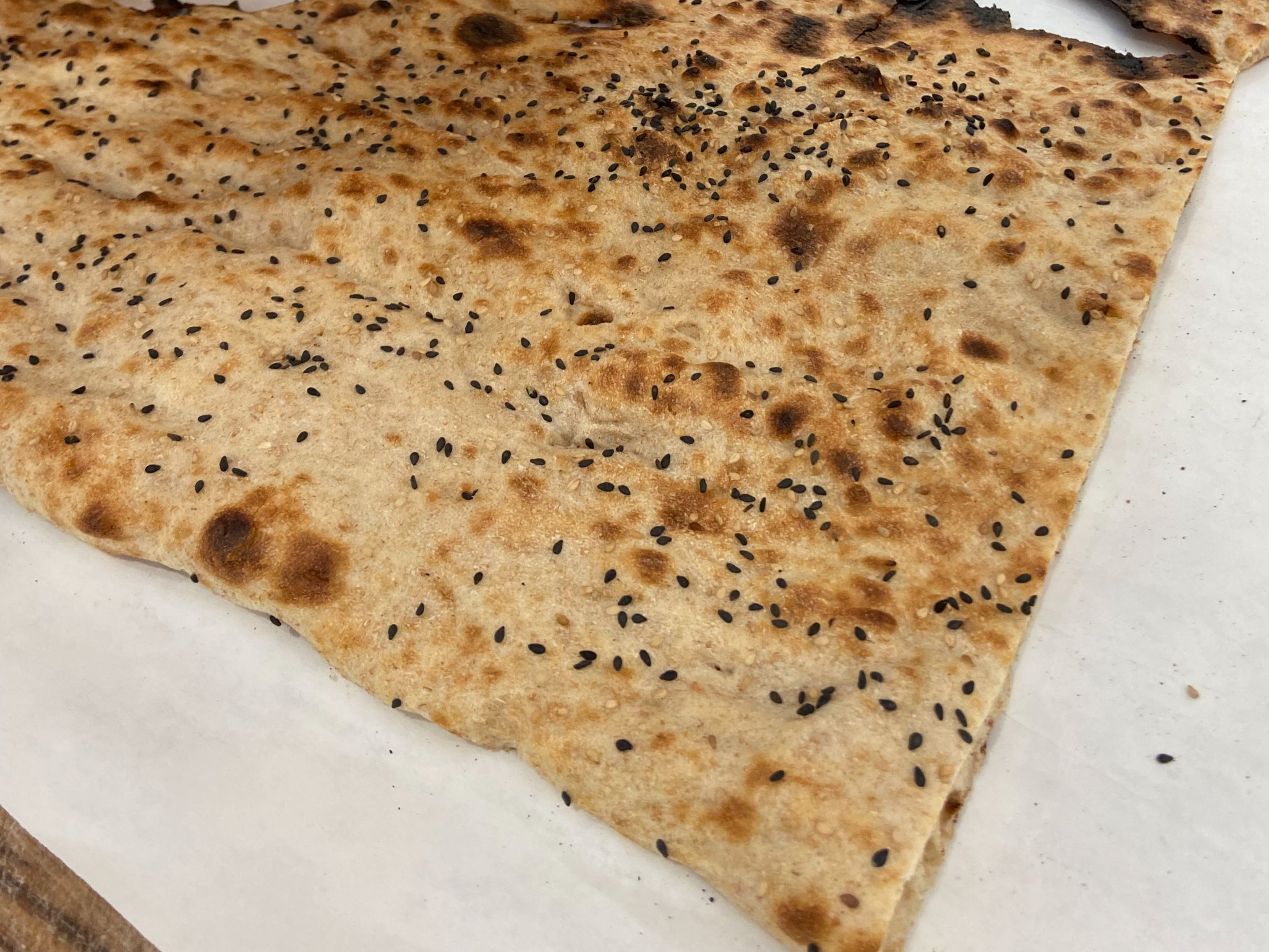 Sangak - Stone Bread.