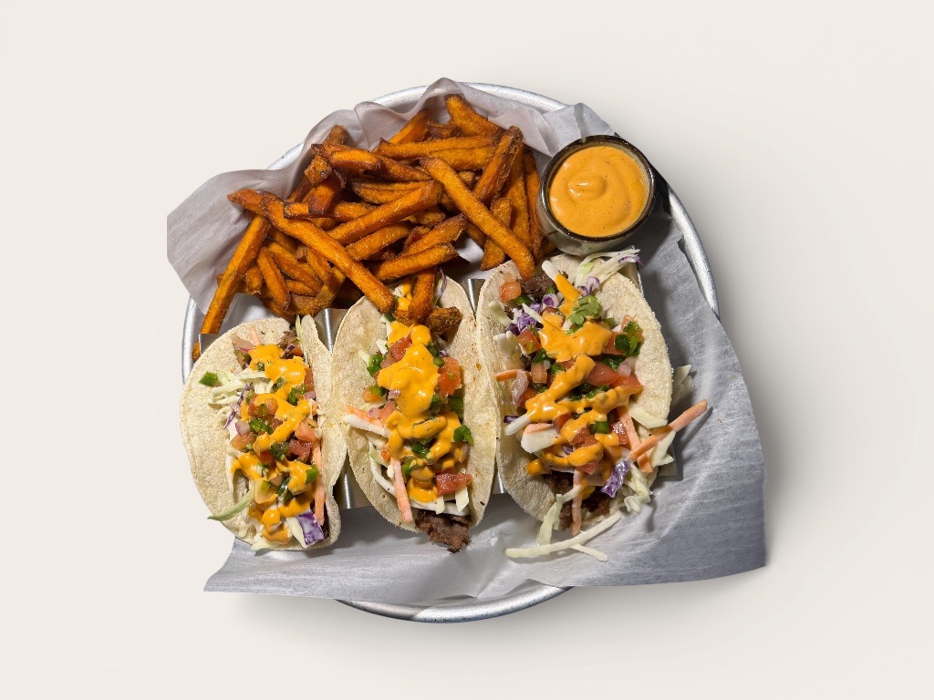 Bulgogi Steak Tacos.