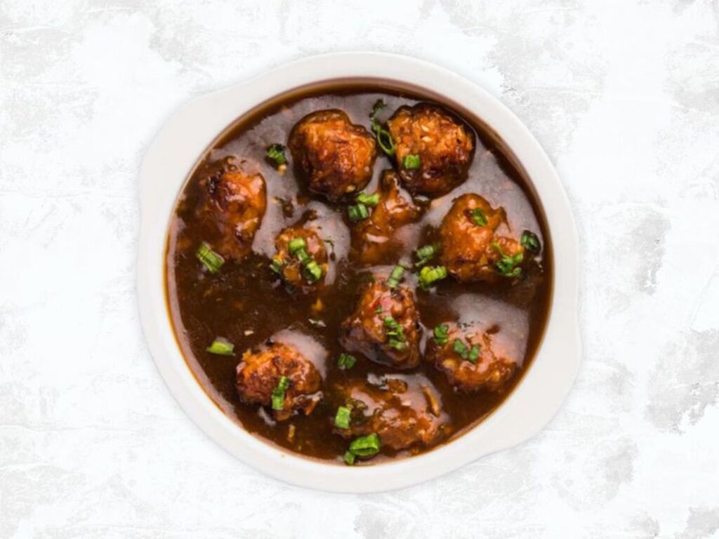 Veg Manchurian Gravy.