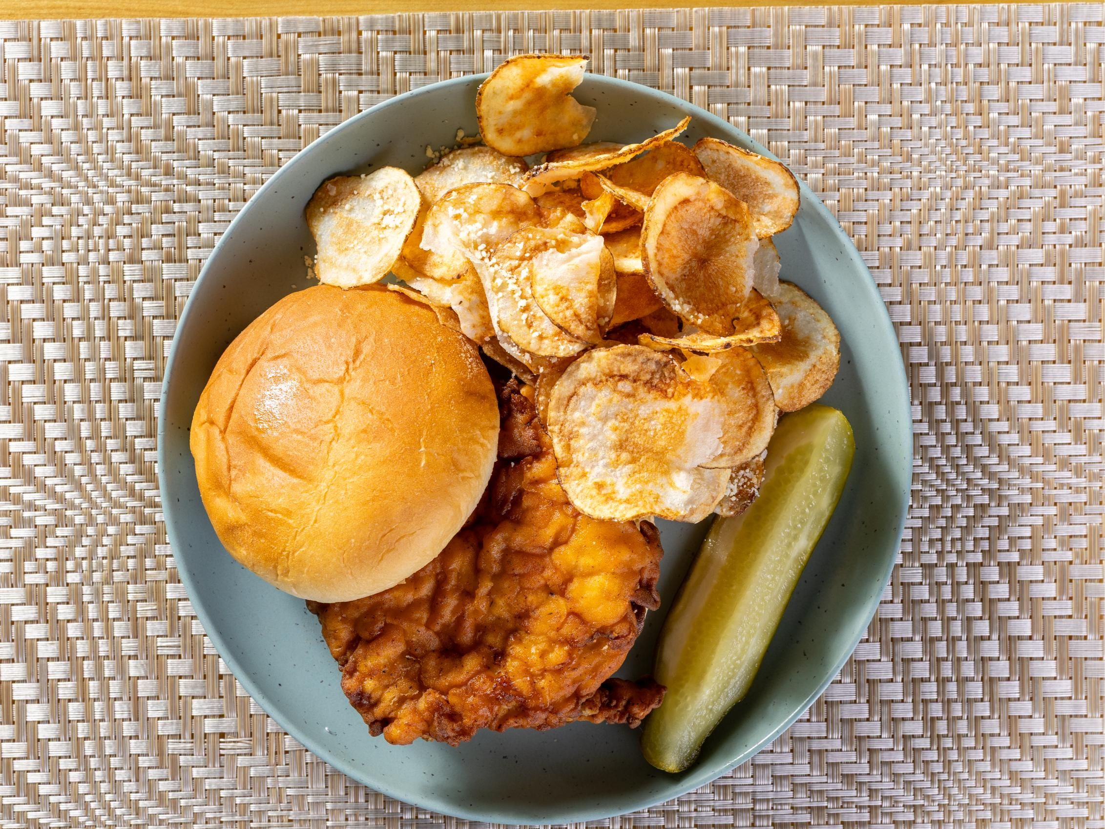 House Fried Chicken Sandwich - Lunch.