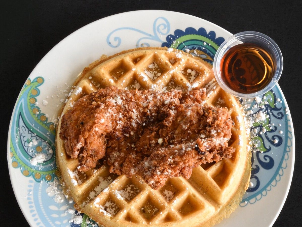 Chicken & Waffle.