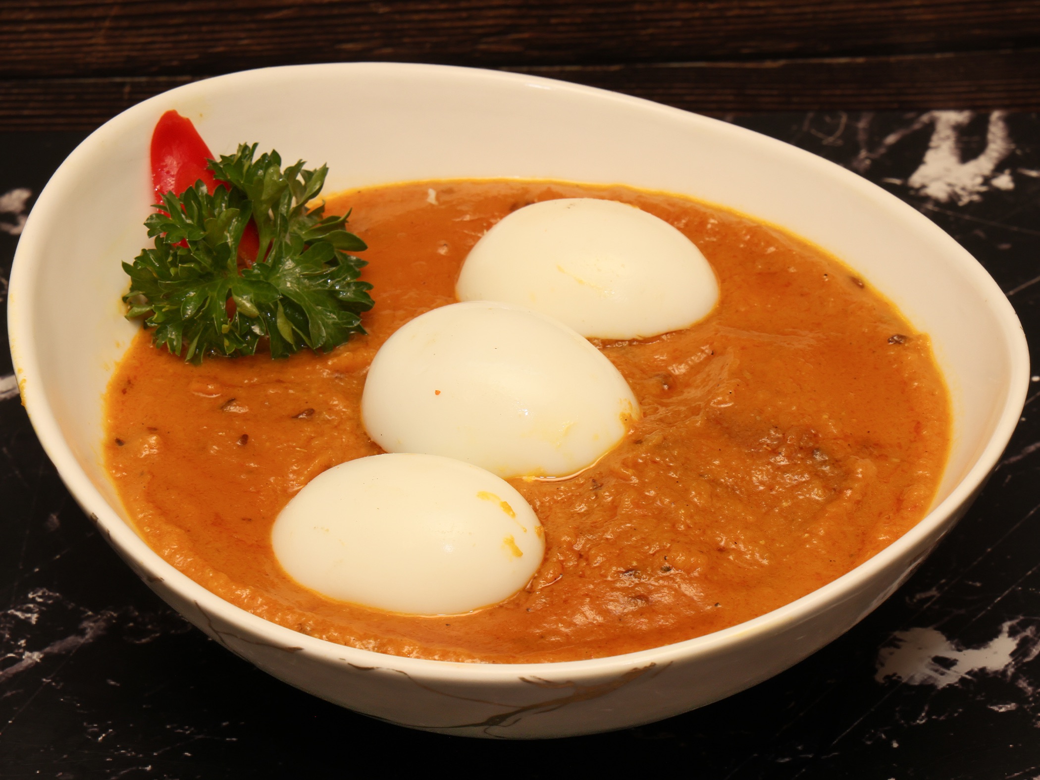 EGG CURRY.