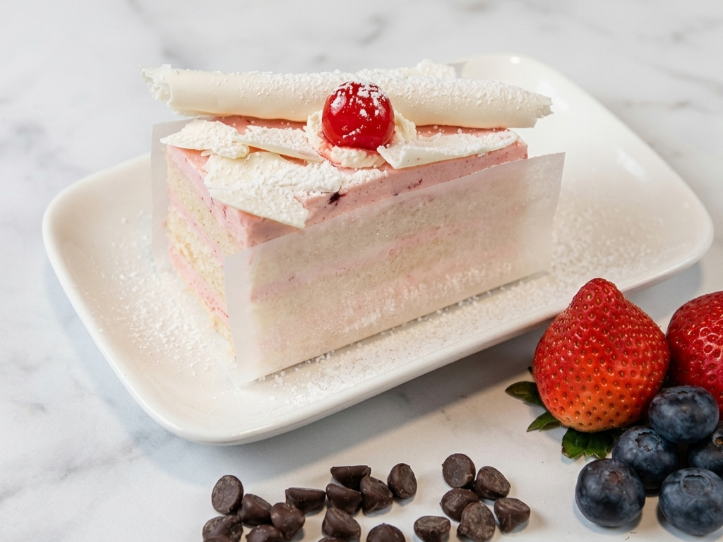White Forest Pastry.