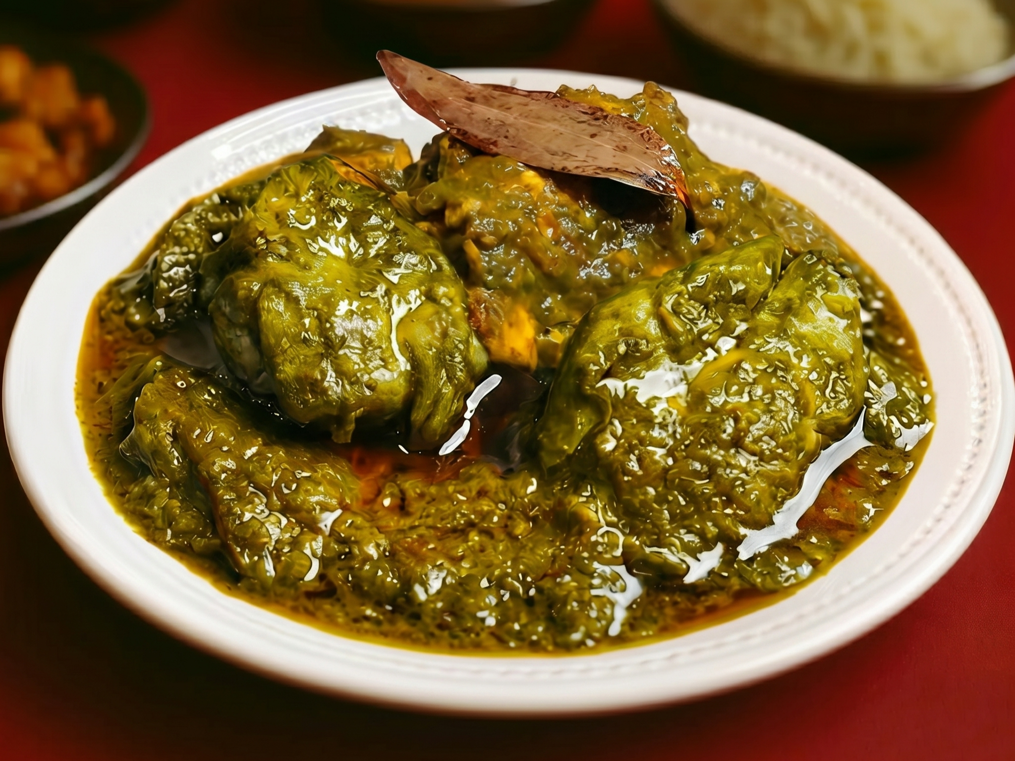 Chicken Saag Large.