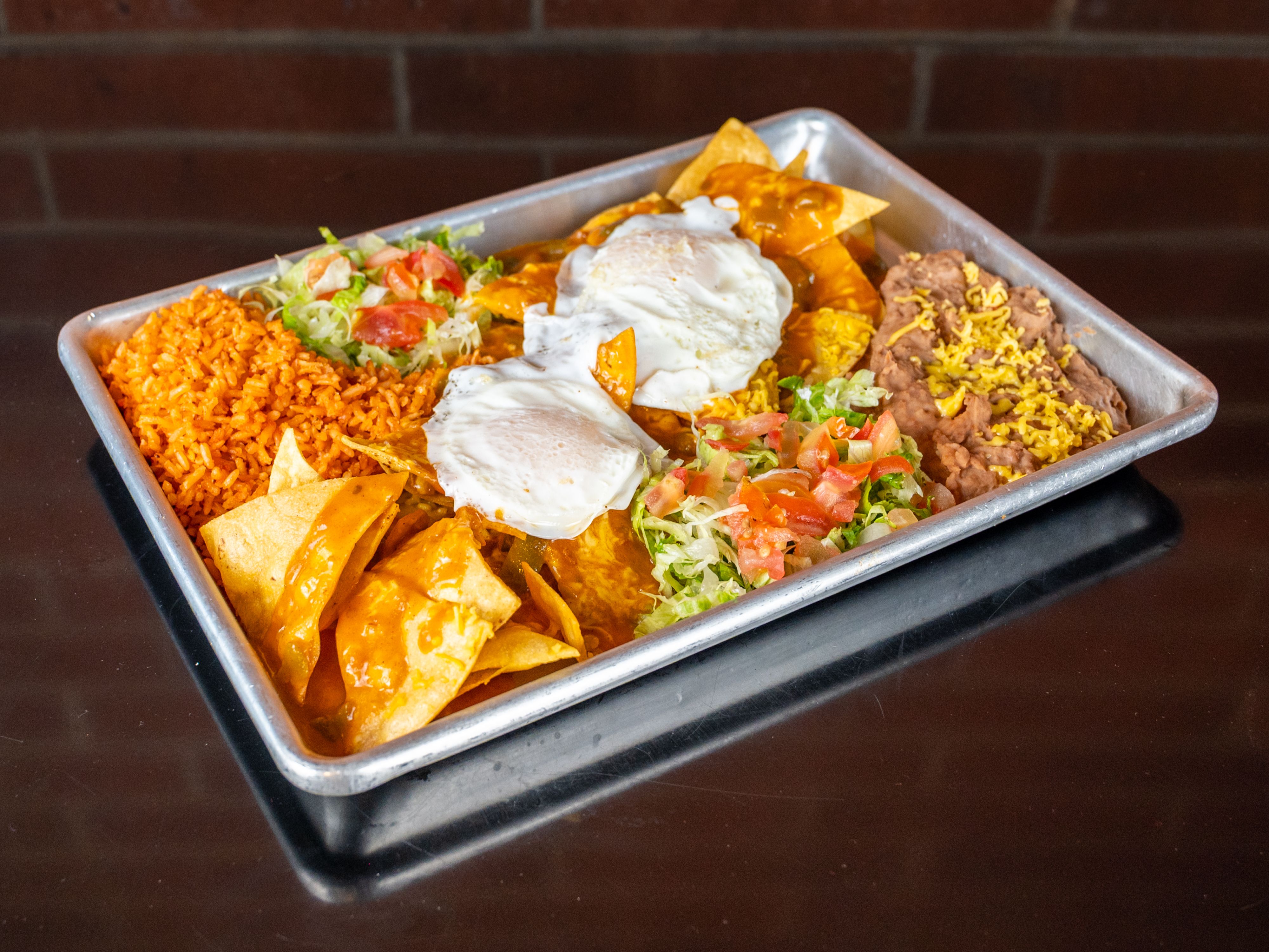 Chilaquiles Plate.