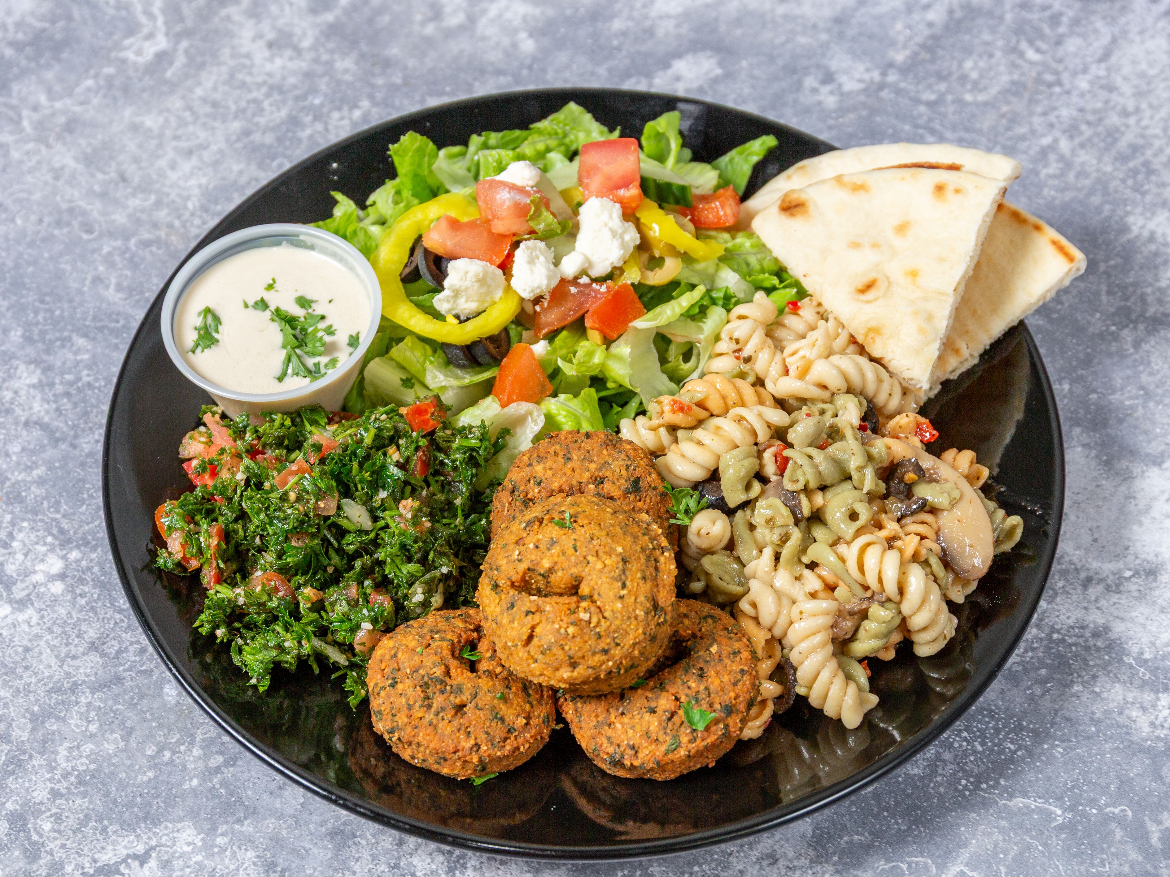 Falafel Platter.