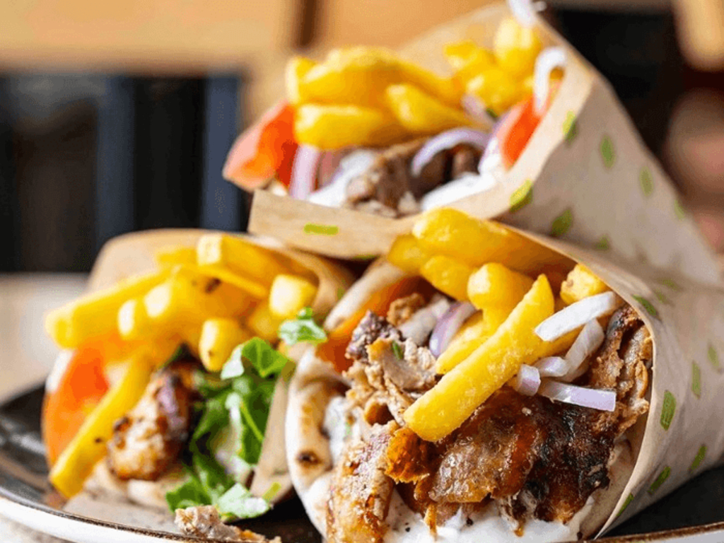 Mykonos Authentic Pork Gyro.