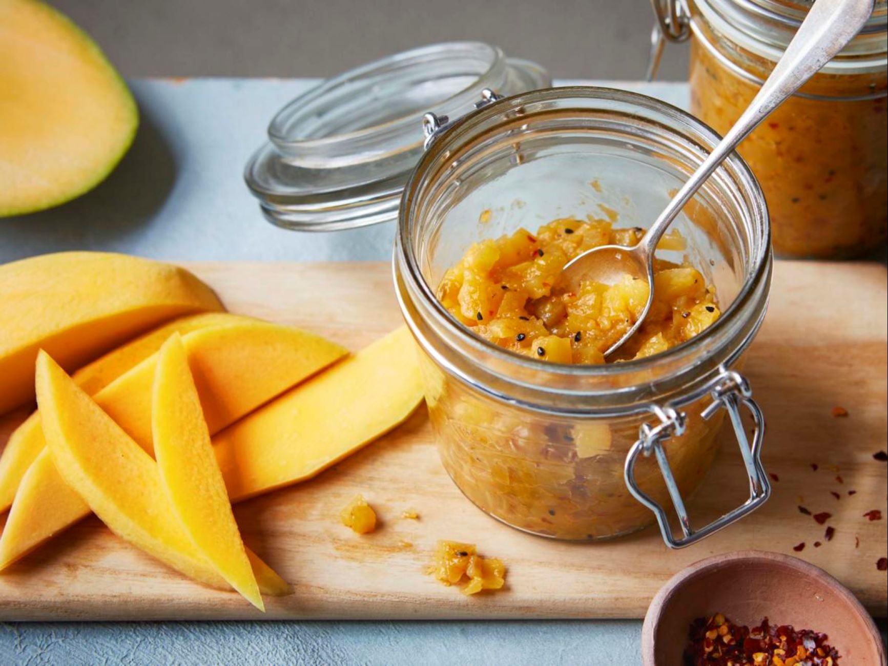 Mango chutney.
