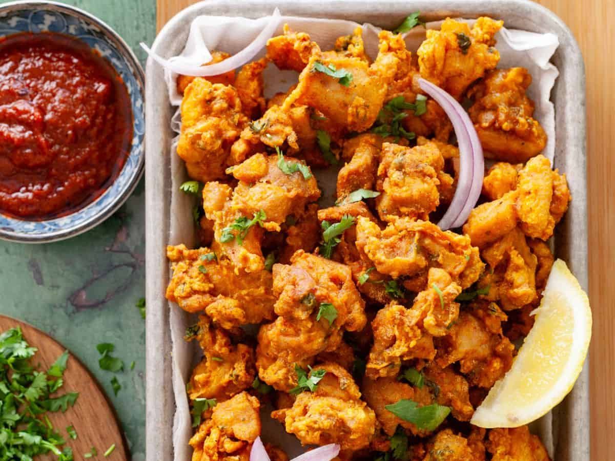 Chicken Pakora.