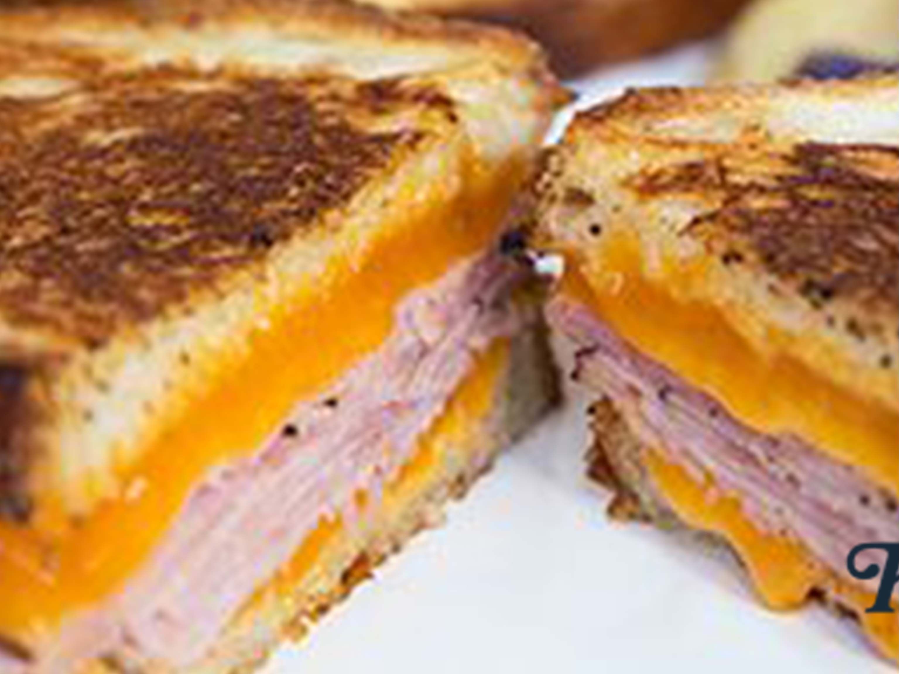 Honey Mustard Ham and Cheese Sandwich.