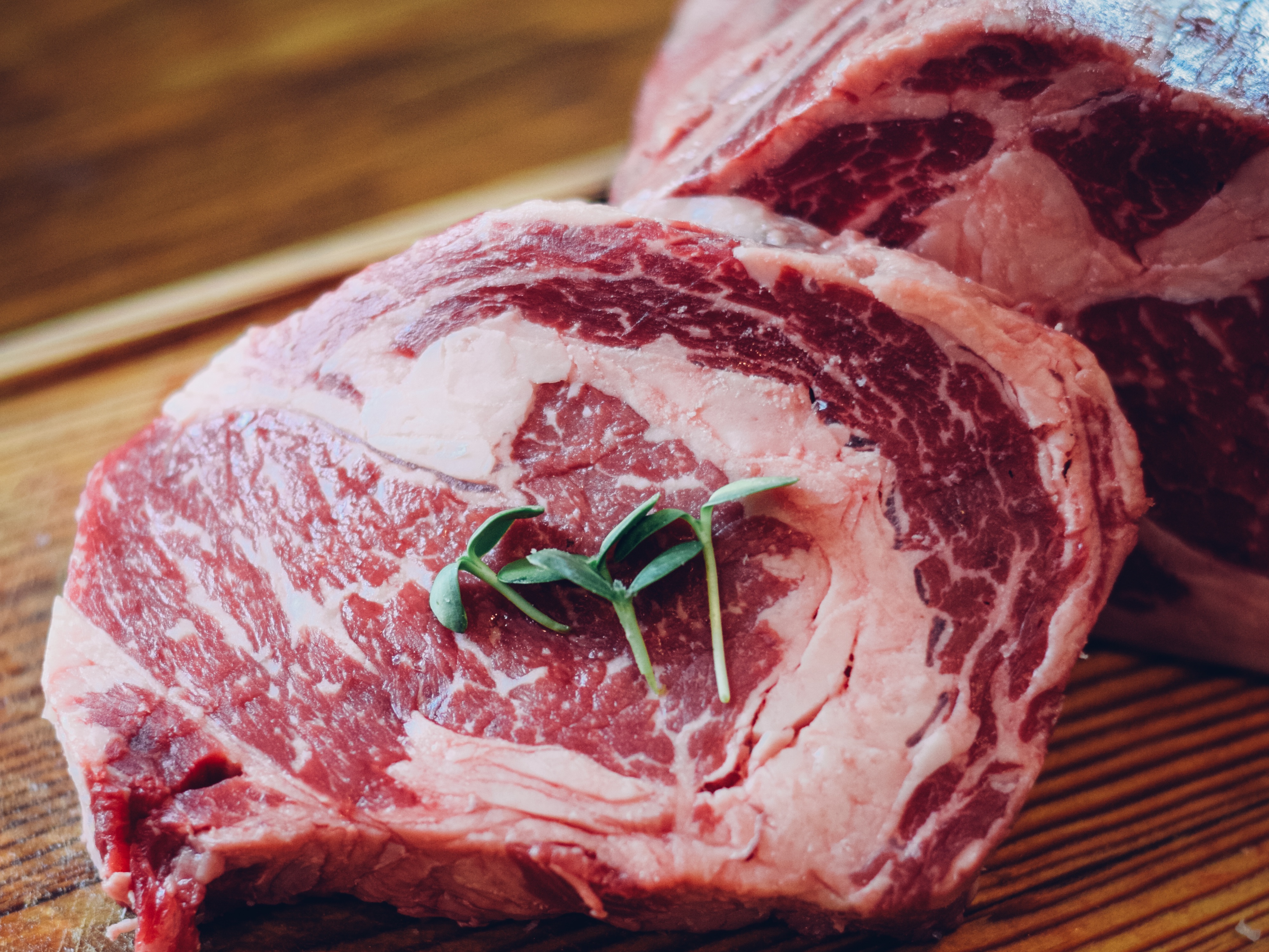 14oz. 45 Day Aged Ribeye Cut.