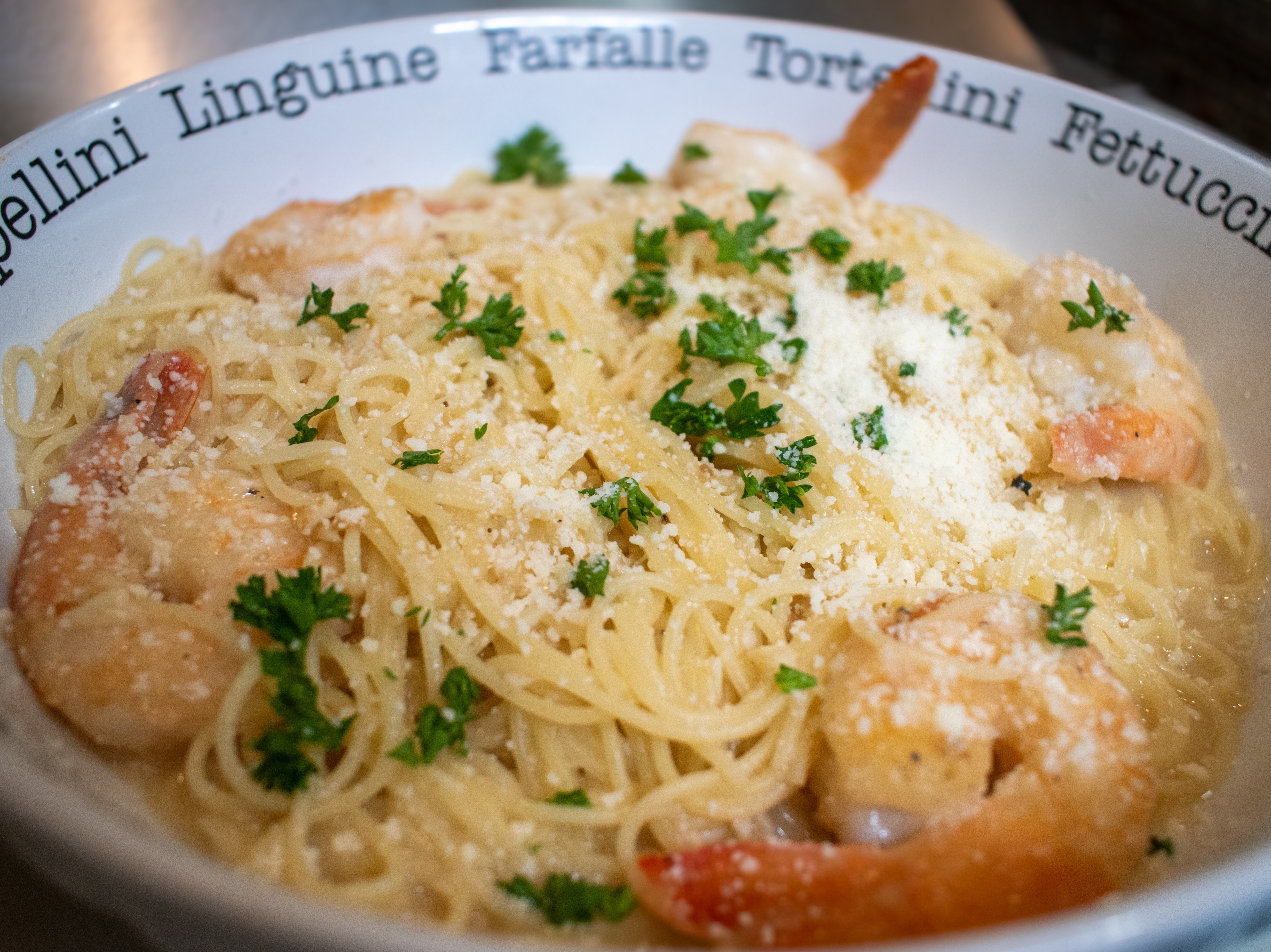 Shrimp Scampi.