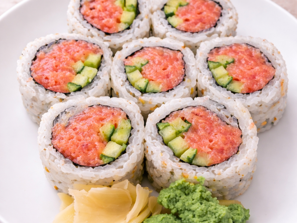 Spicy Tuna Roll.