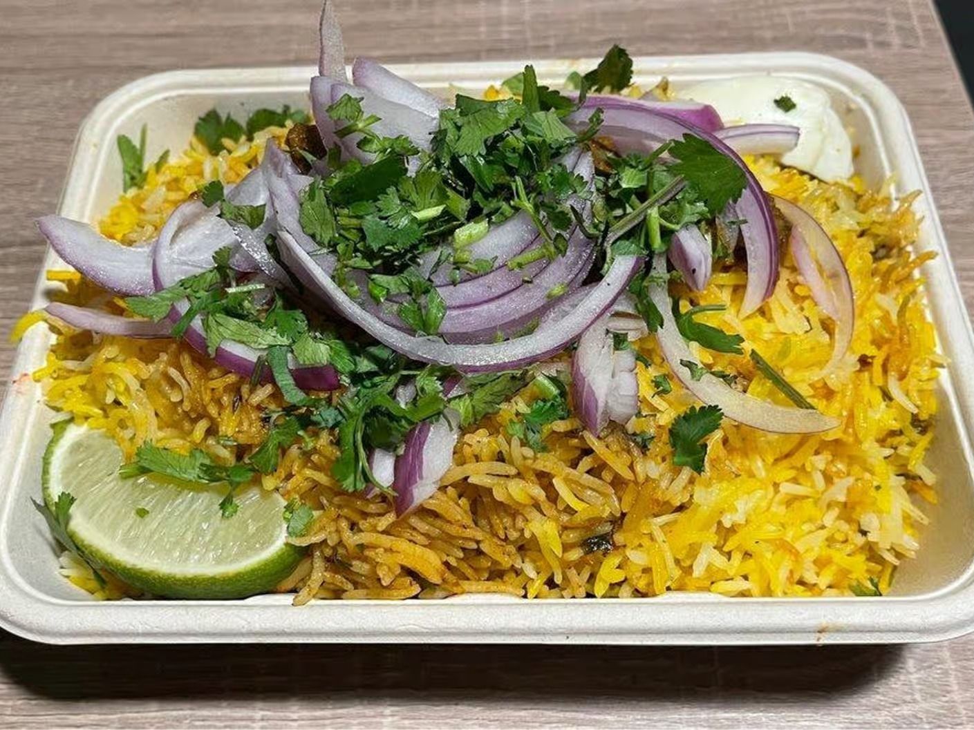 Lamb Biriyani.