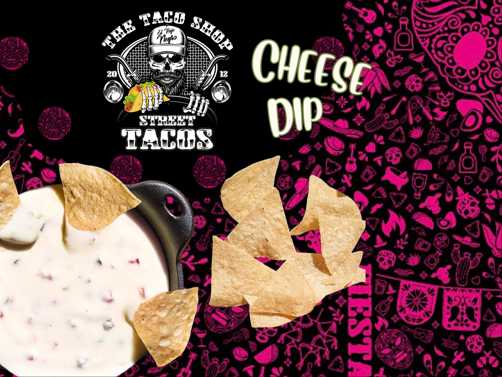 Cheese Dip & Chips.