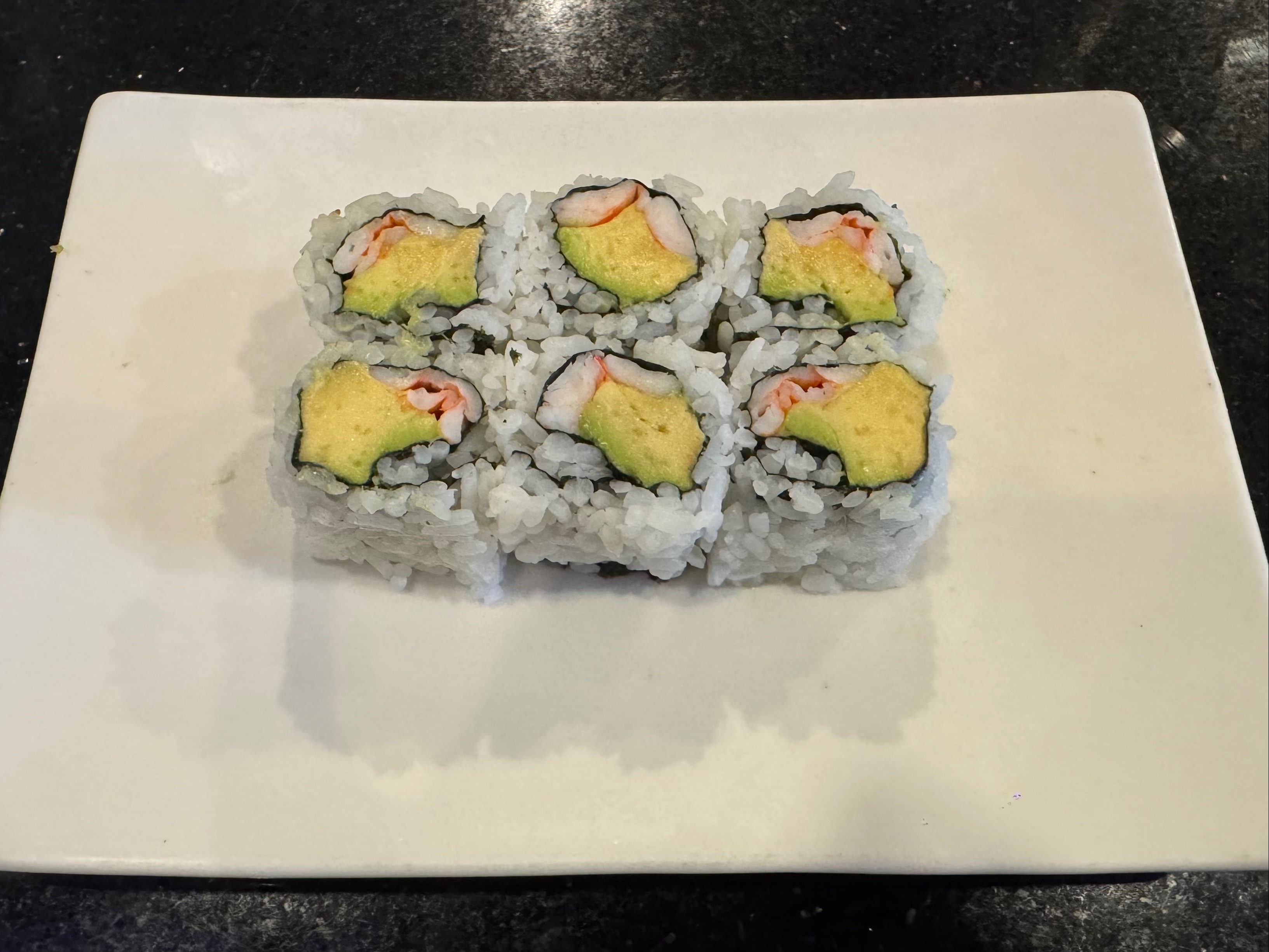 Shrimp Avocado Roll.