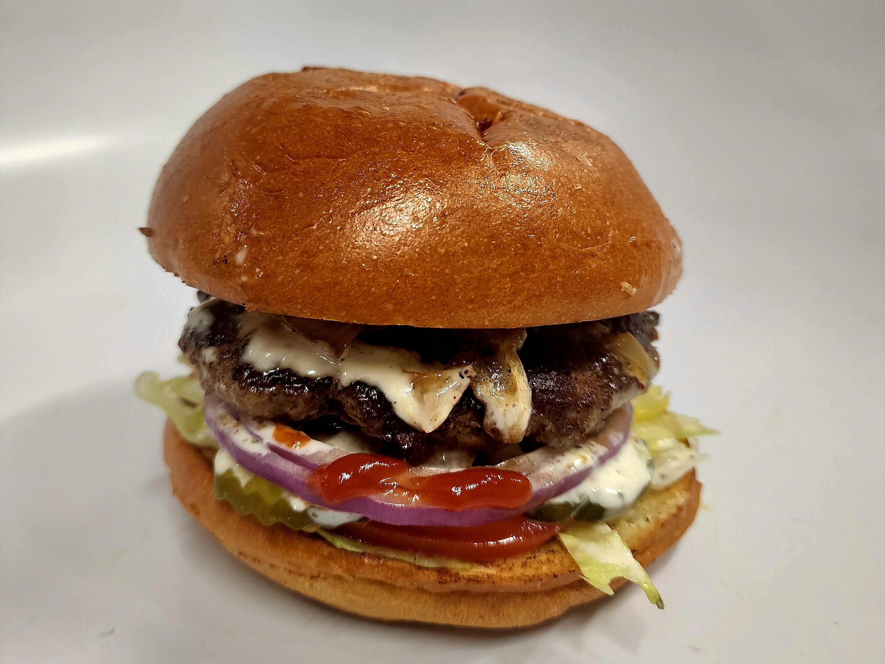 Spicy Lamb Burger