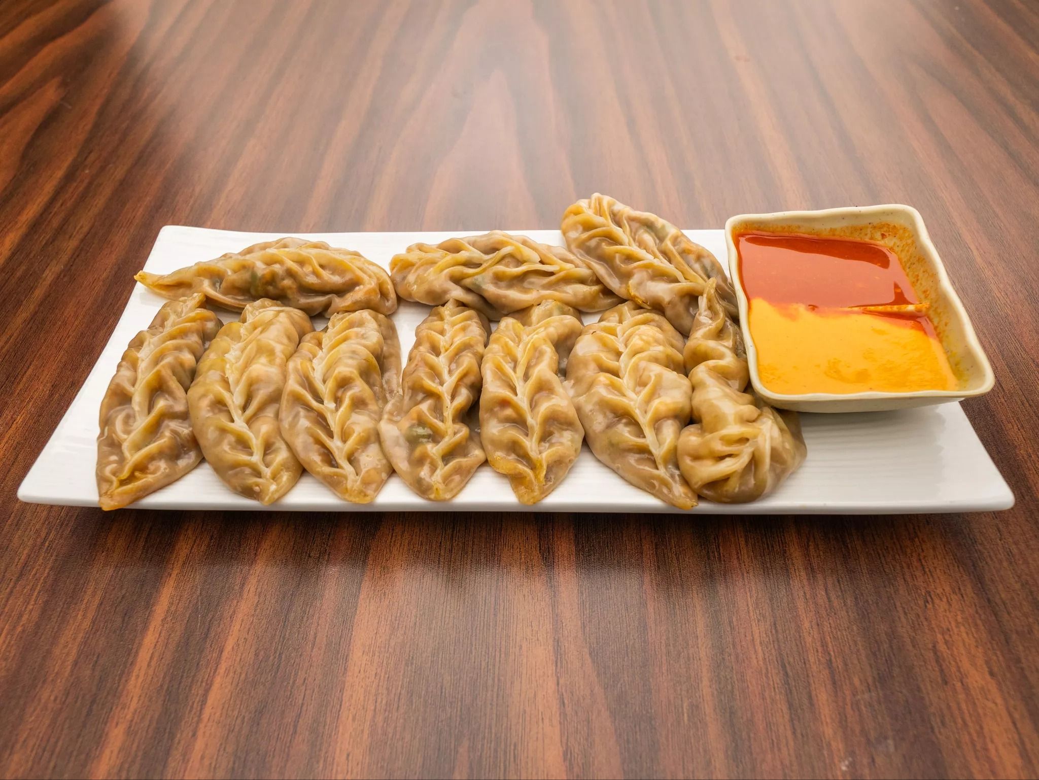 Veg Sizzler Momo.