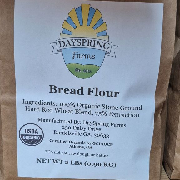 Bread Flour 2# Organic Dayspring Farm
