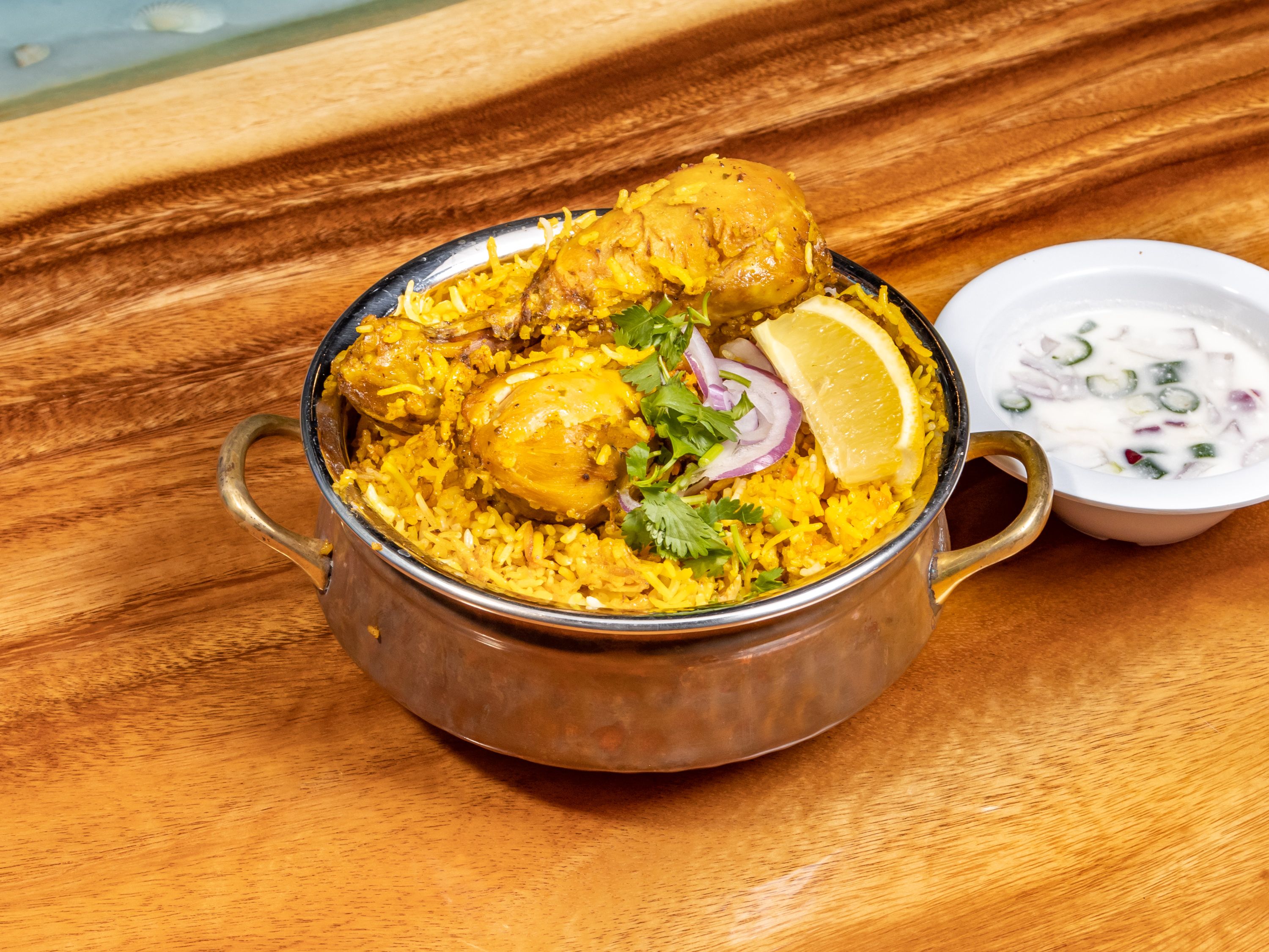 Hyderabad Chicken Dum Biryani