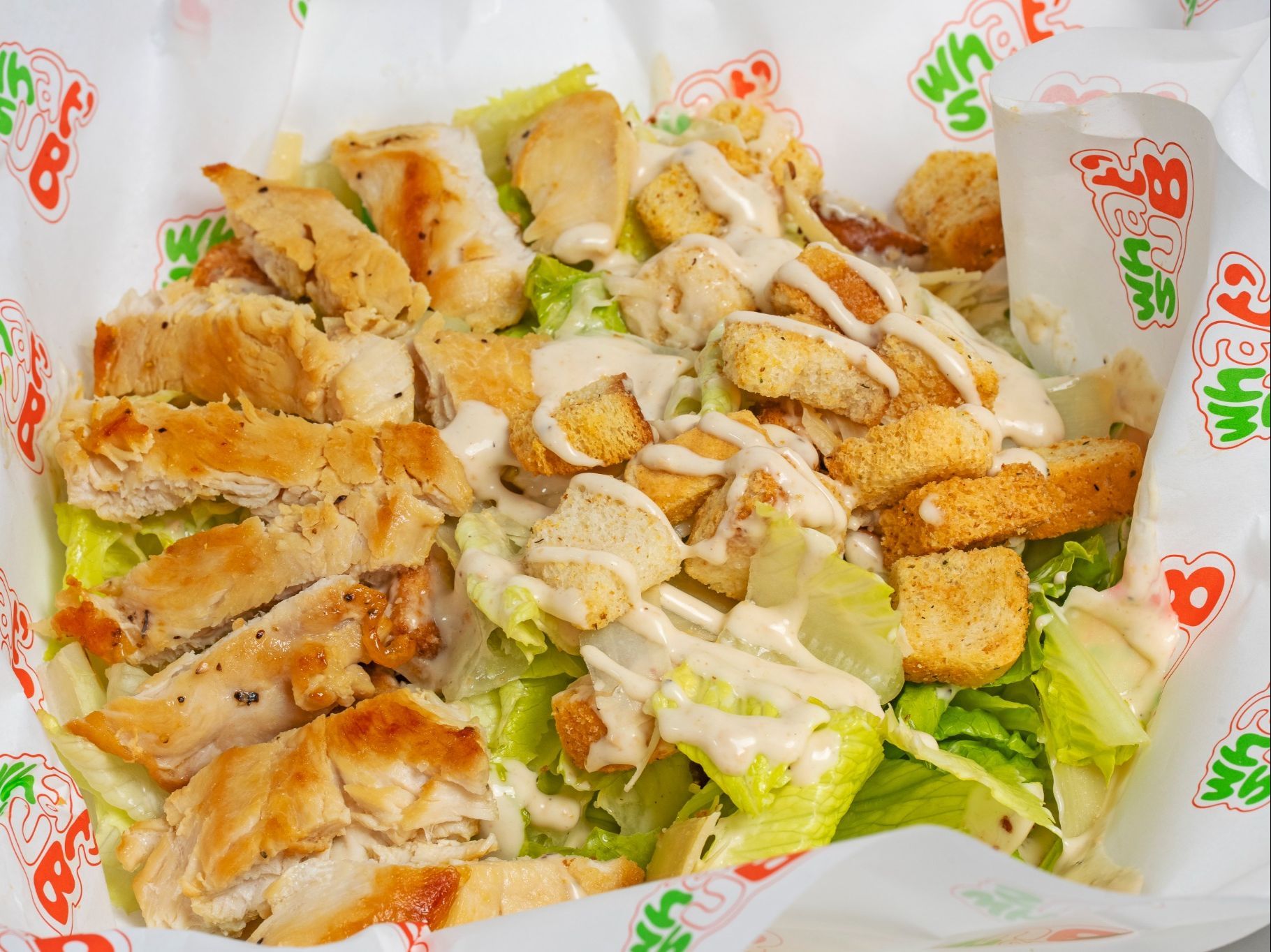 Caesar Salad w/Grilled Chicken.