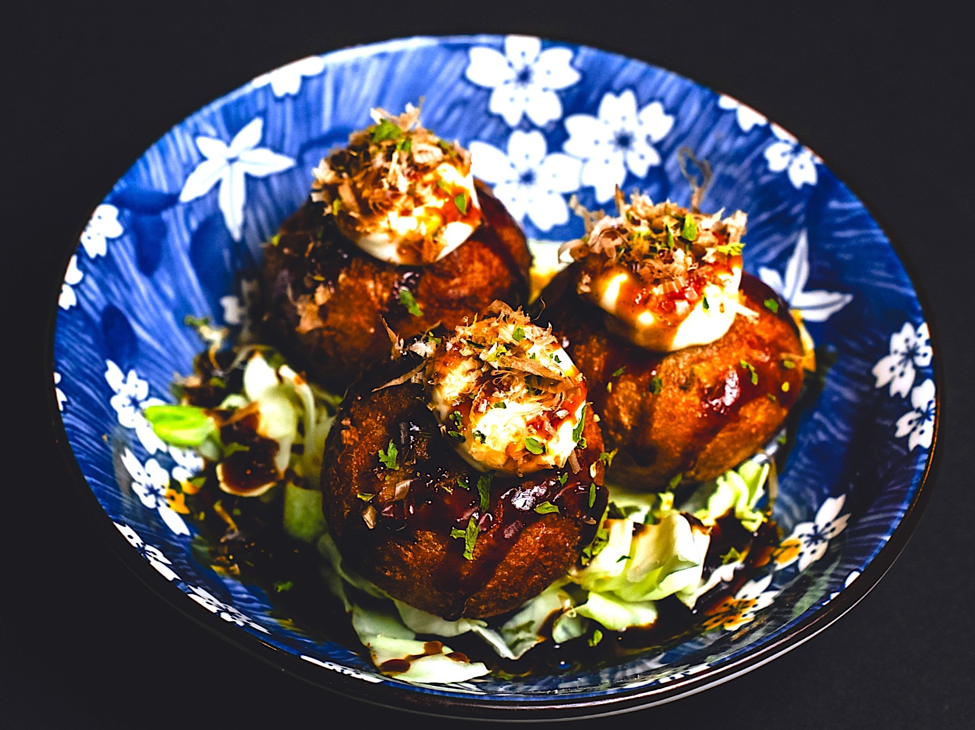 Takoyaki.