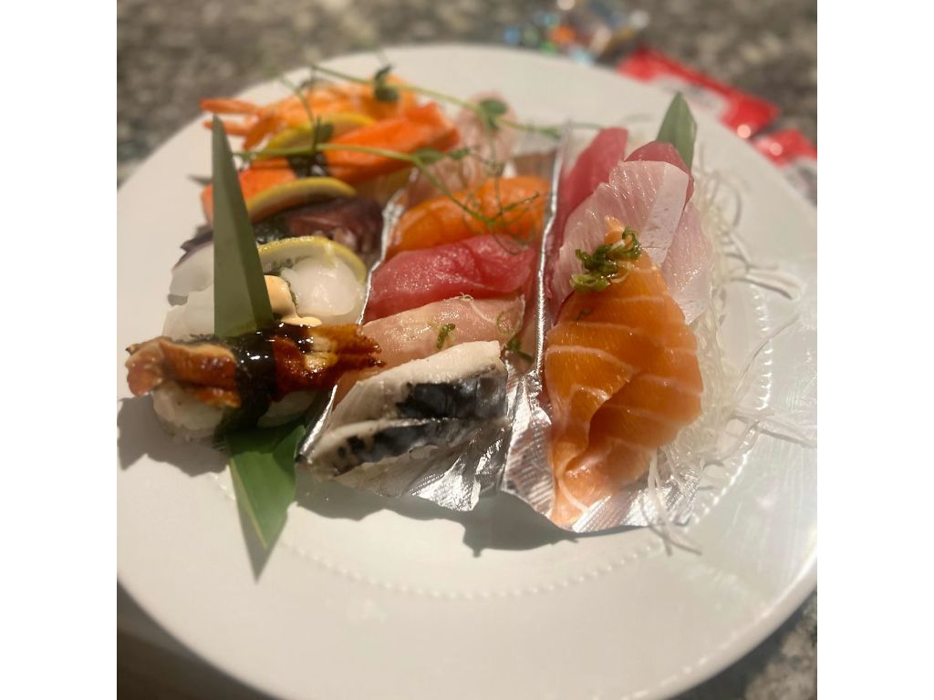 C. Sushi & Sashimi (10pc Sushi & 6pc Sashimi).