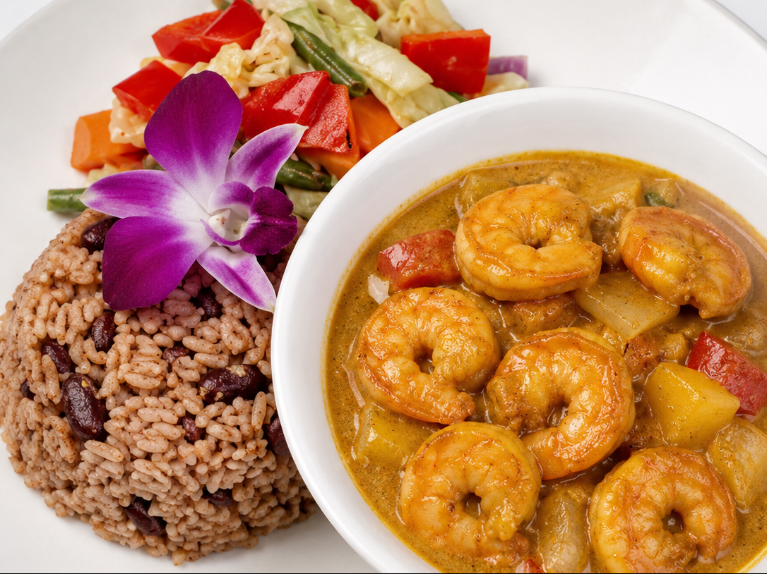 Curry Shrimp Dinner
