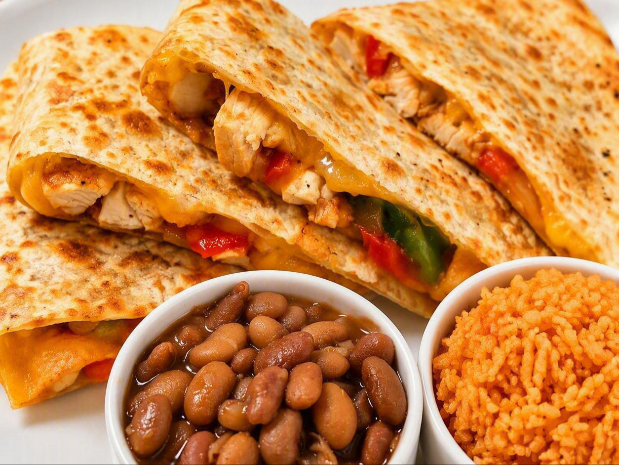 Chicken Quesadilla.