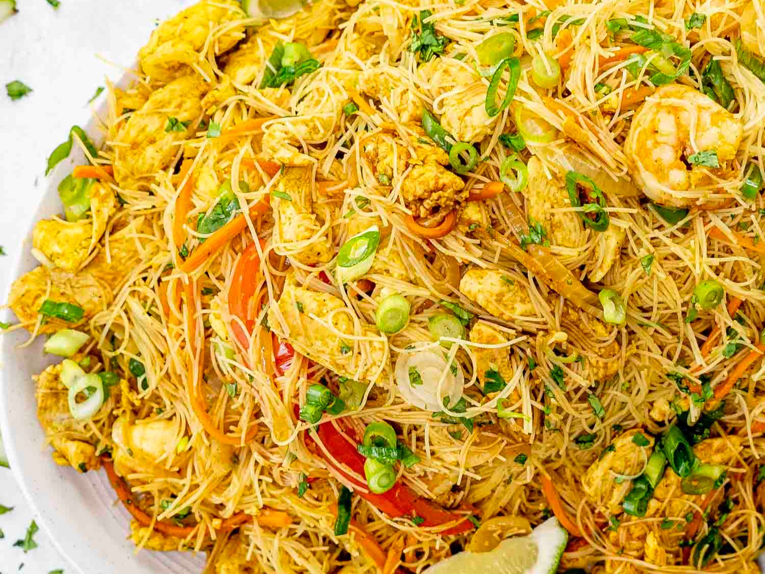 Singaporean Fried Rice Noodle.