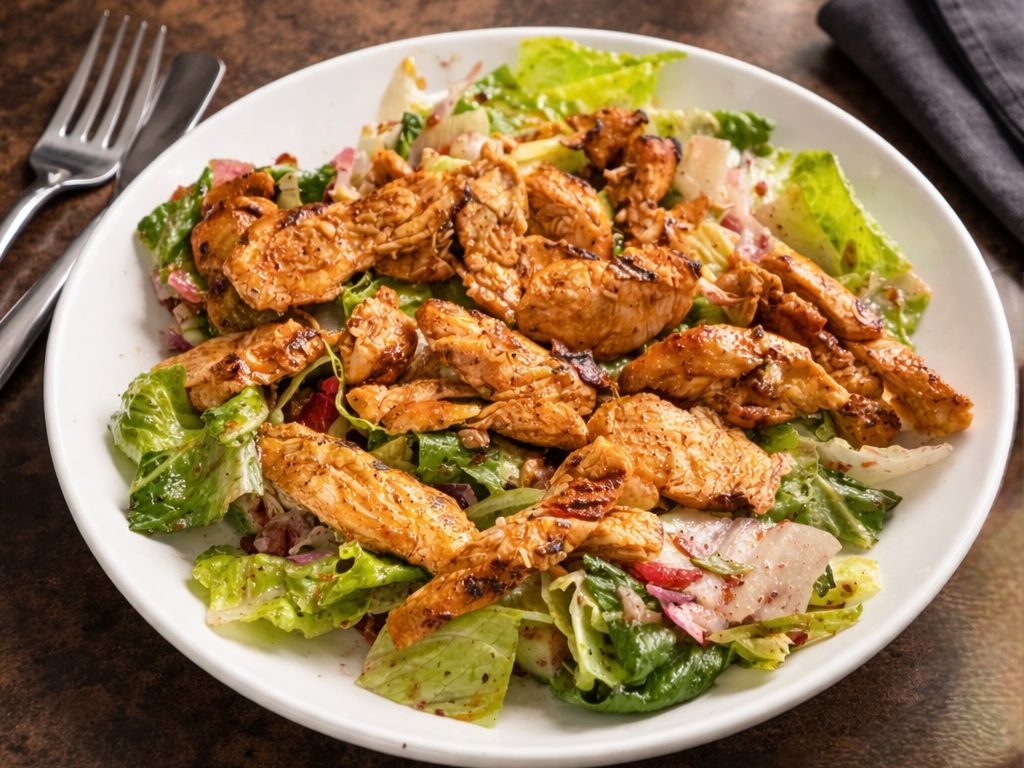 Fattoush Tawook, Chicken Breast.