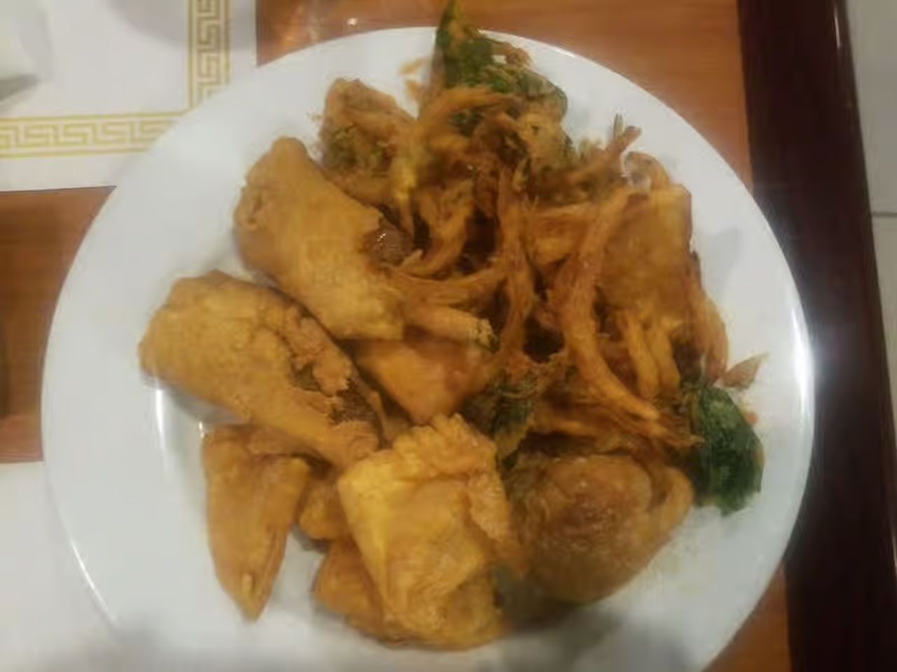 Vegetarian Platter.