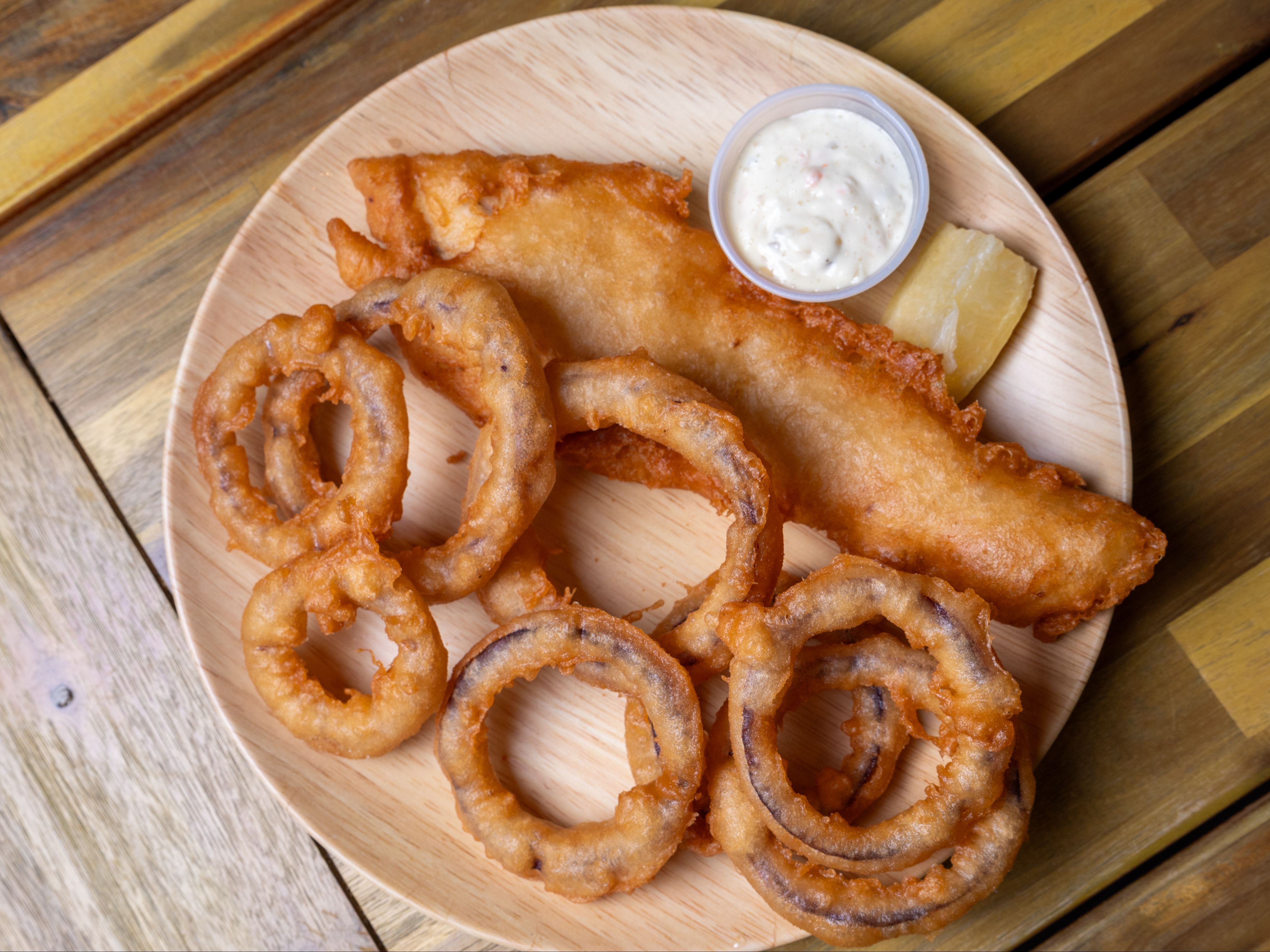 Fish & Onion Rings