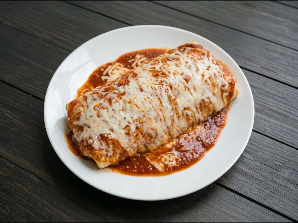 Enchilada Shrimp Burrito.