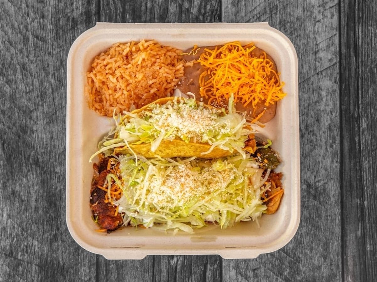 #15. Chile Relleno, Beef Taco.
