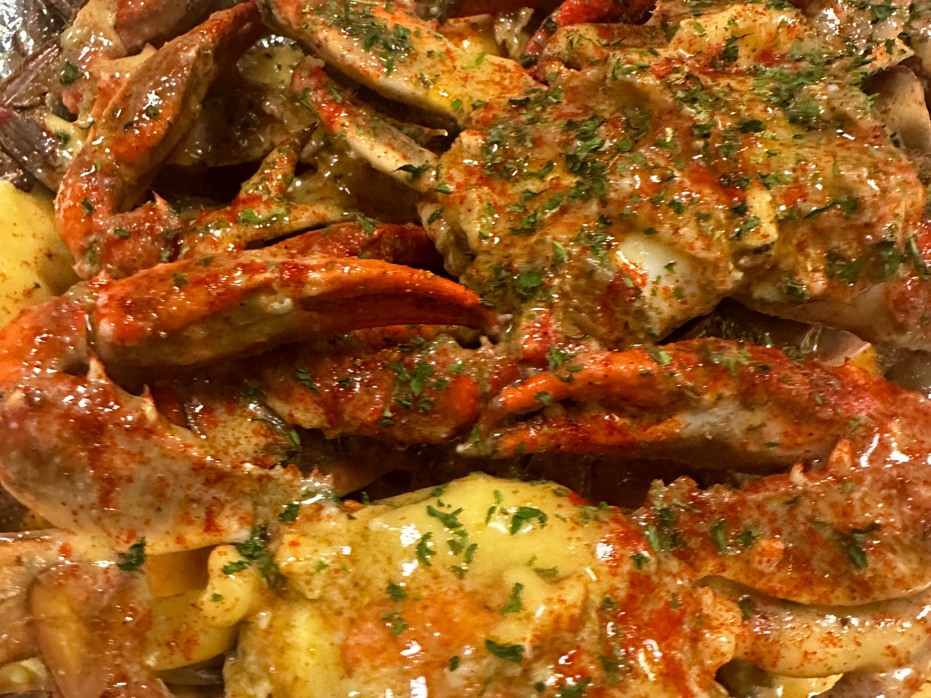 Garlic Blue Crab(6) Stand-Alone