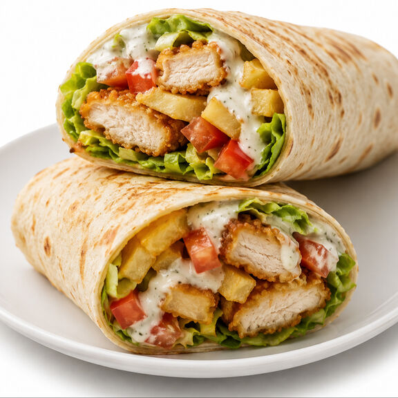 Chicken & Chips Wrap