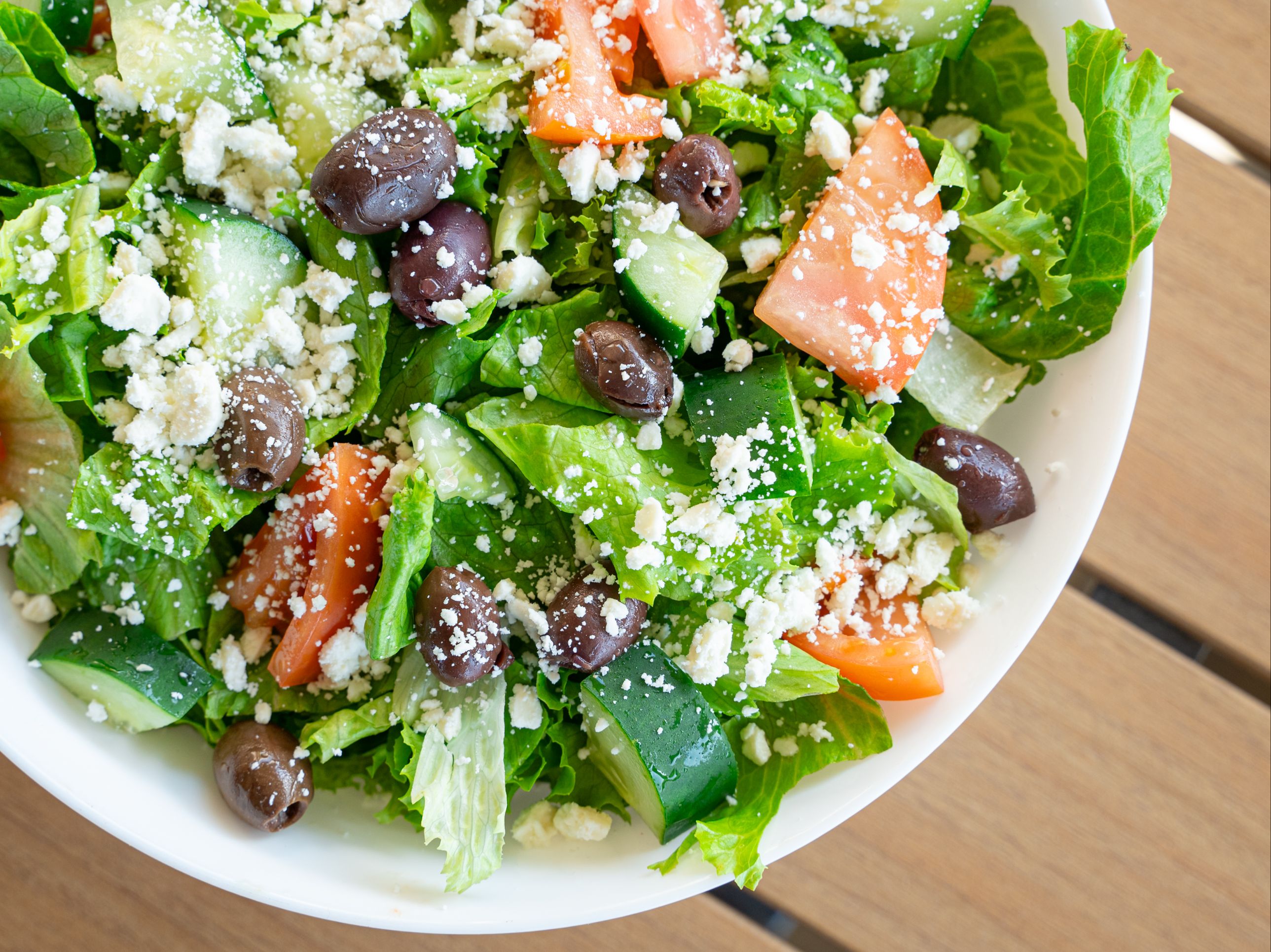 Greek Side Salad.