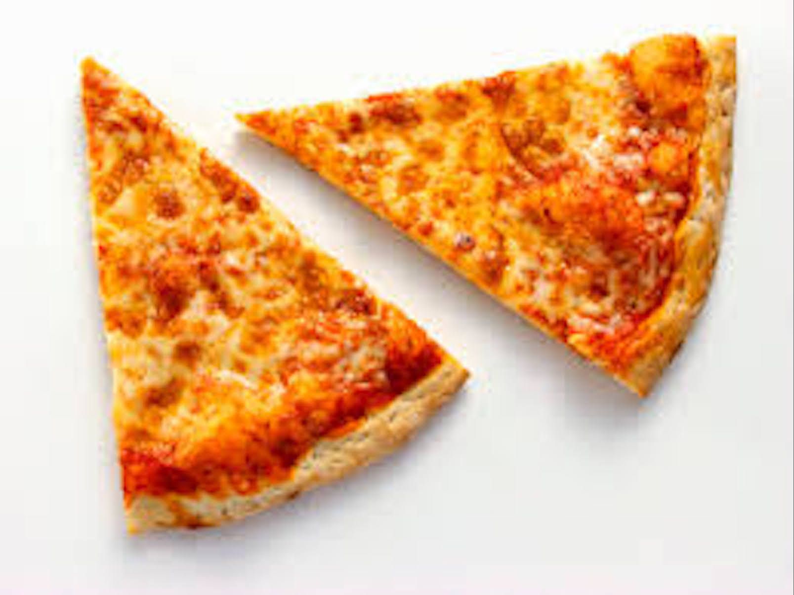 Two Plain Slices (Cheese ONLY) Special.