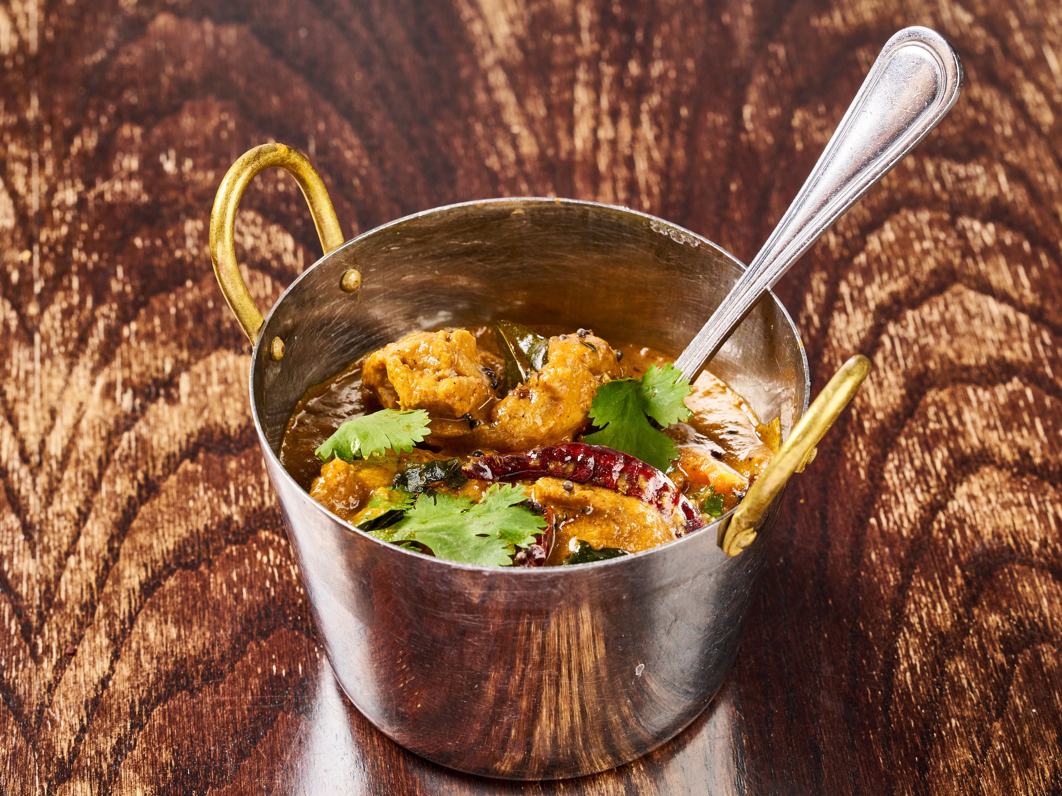 Andhra Chicken Curry.