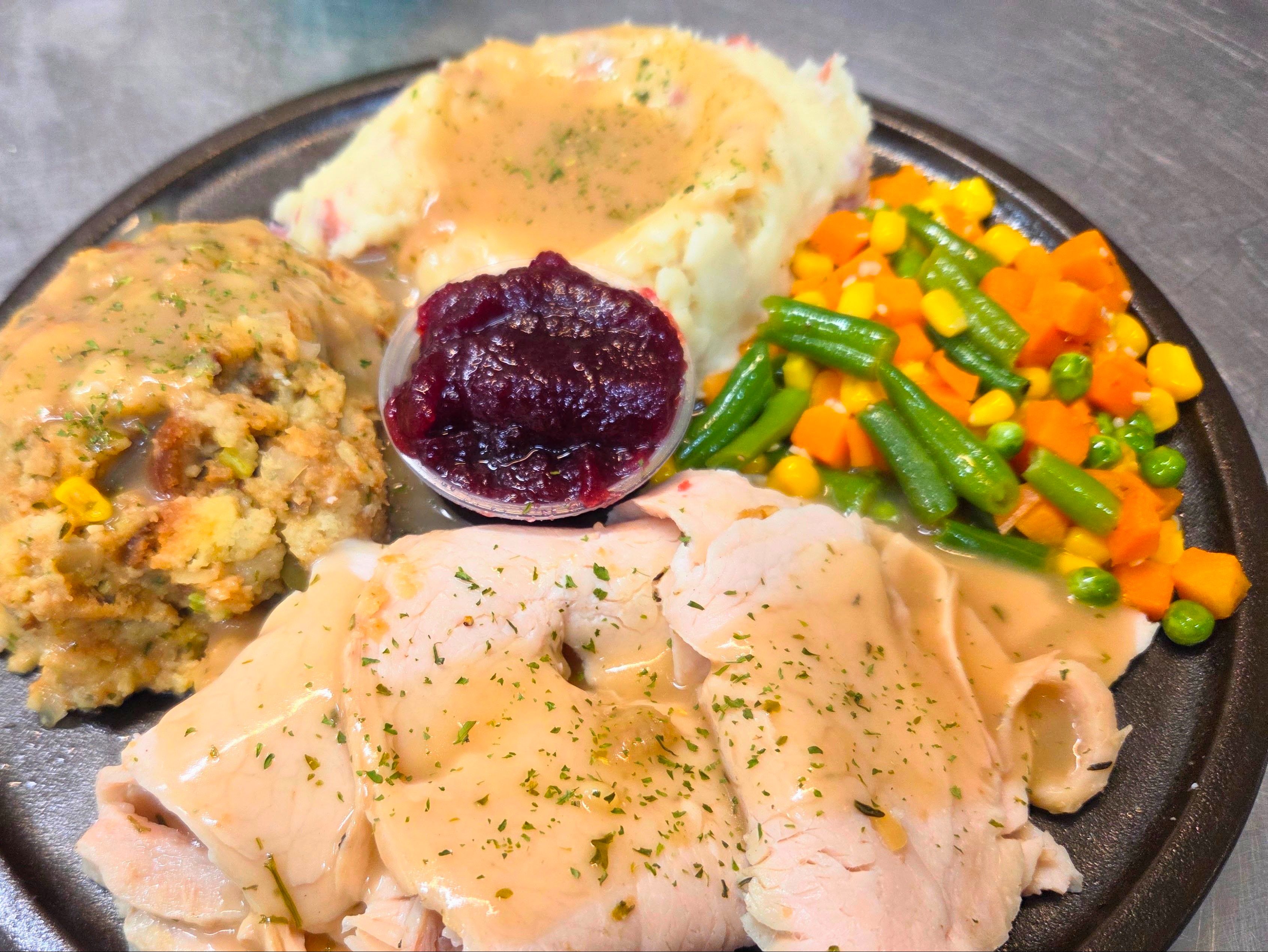 Roasted Turkey Dinner.