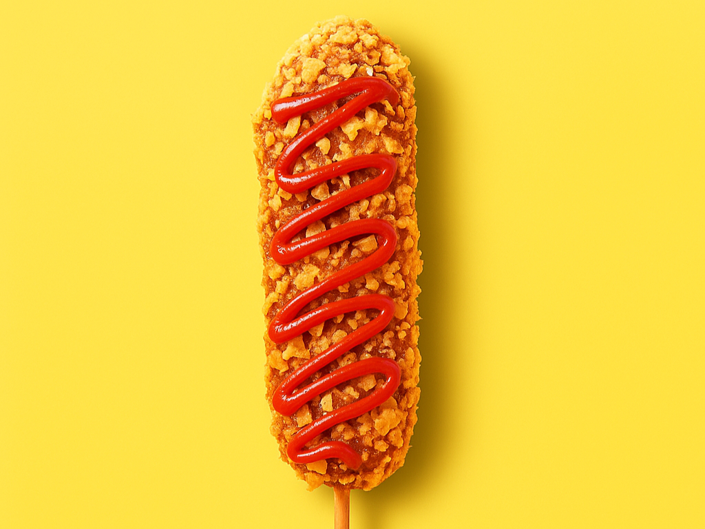 Nacho Cheese K-Dog.