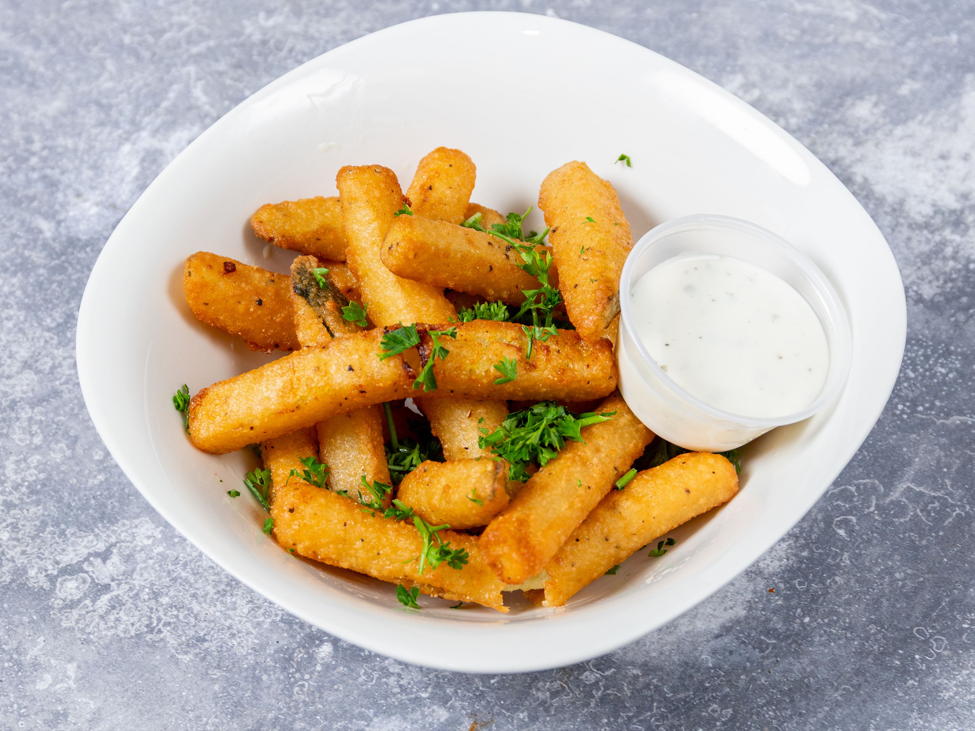Zucchini Straws.