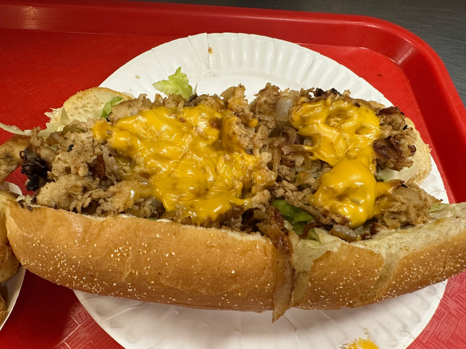 Chicken Steak Sub.