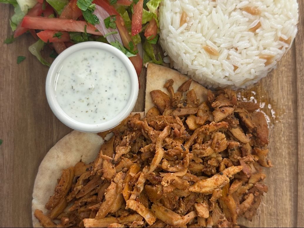 Lunch Chicken Gyro.