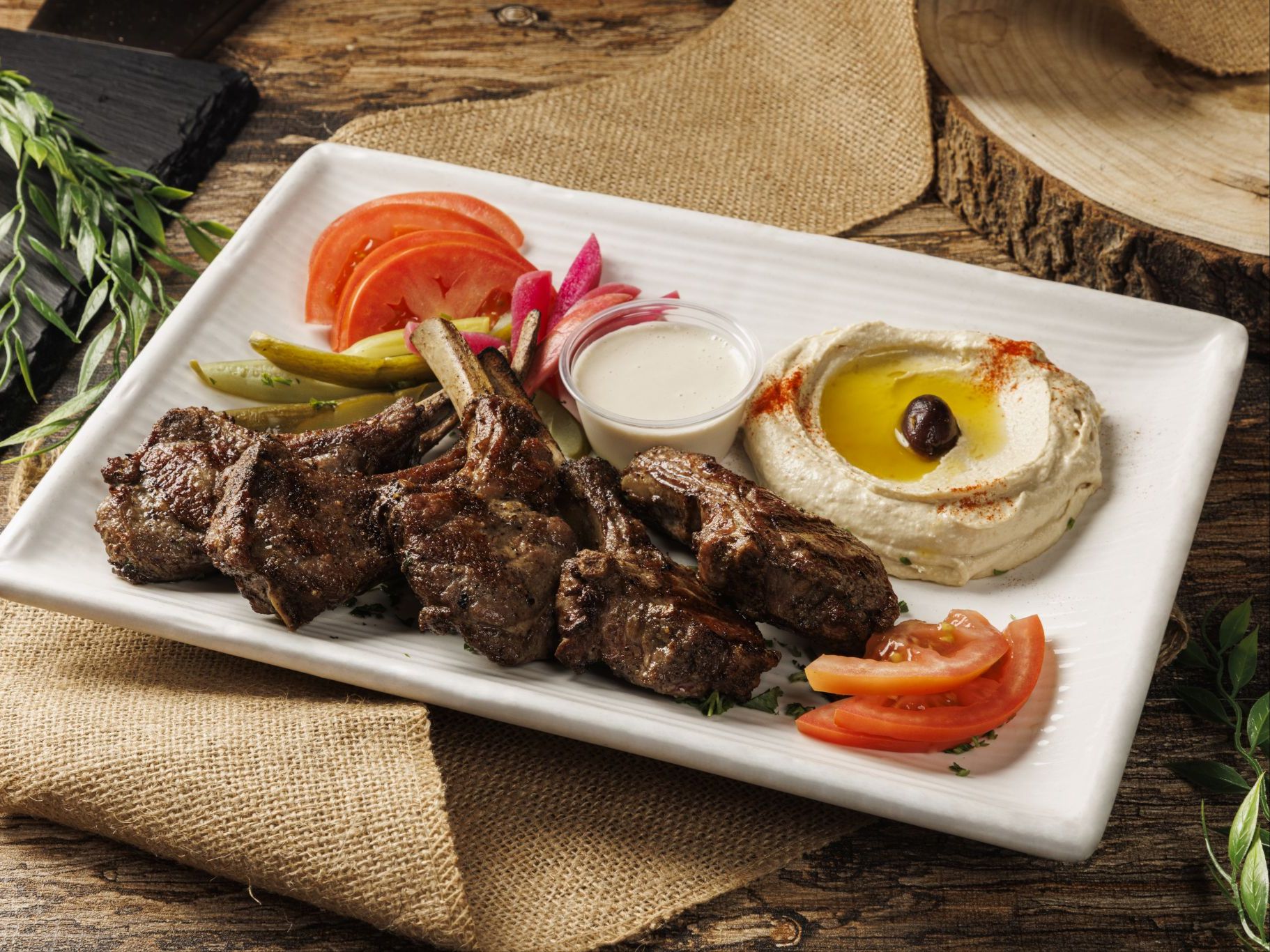 Lamb Chops Plate